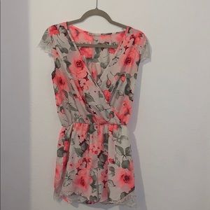 floral romper